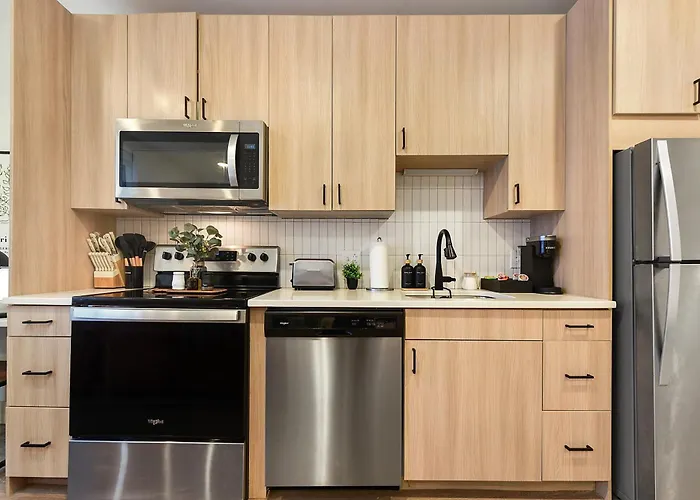 Apartment Lux King Bed Gym Free Parking *