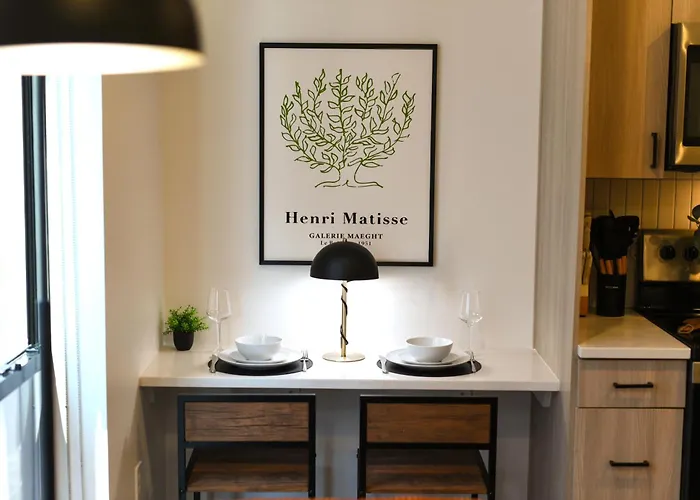 Apartment Lux King Bed Gym Free Parking *